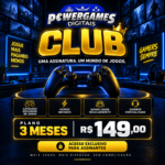 PowerGames Club — 3 Meses.